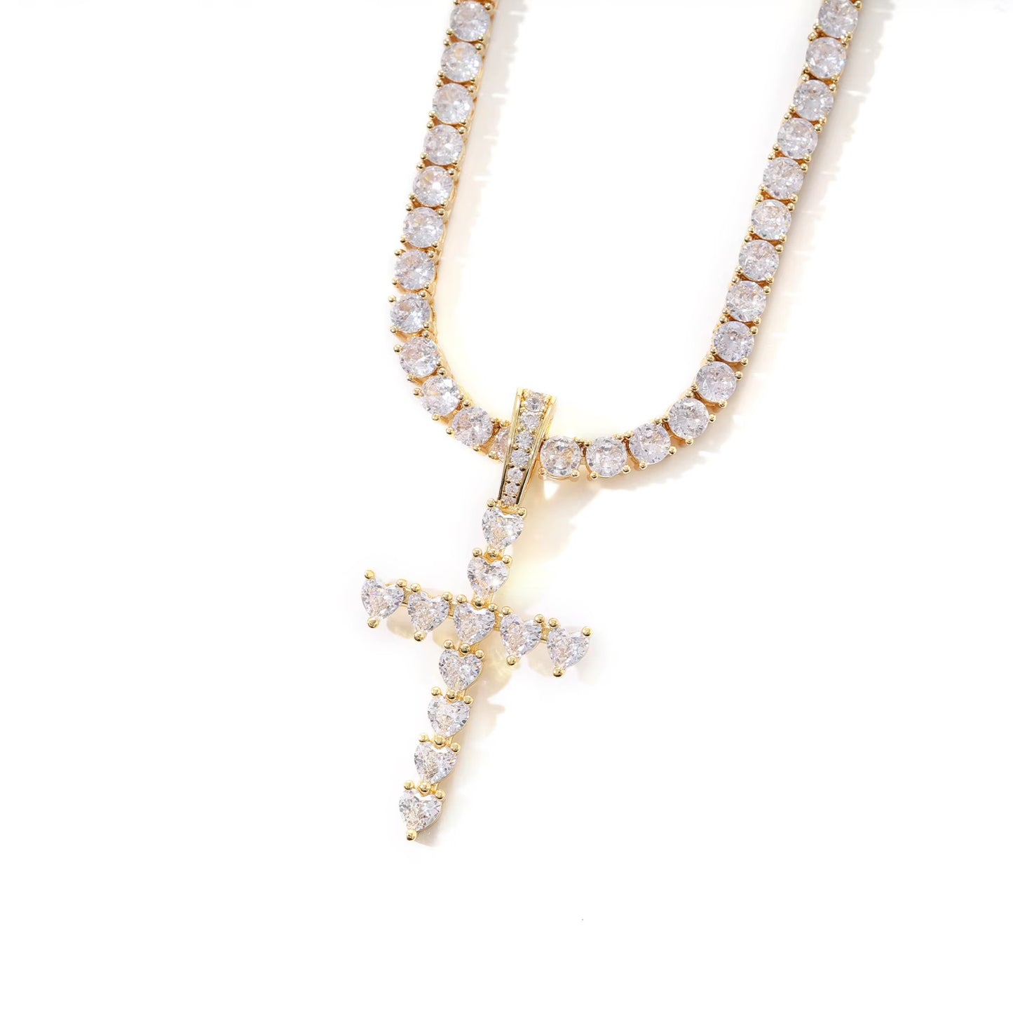 Cross My Heart Necklace