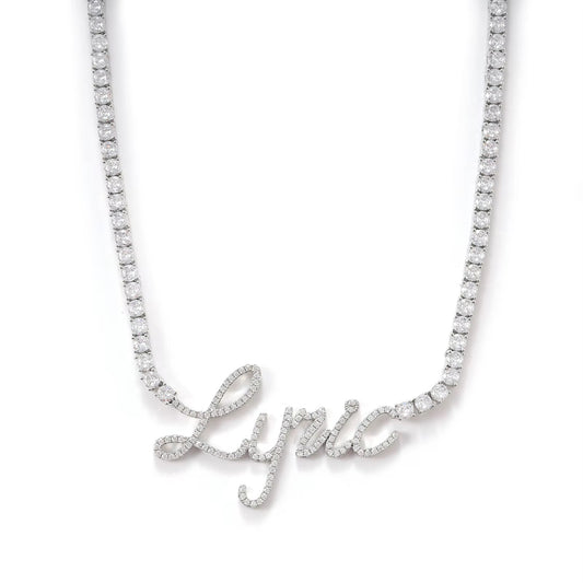 Custom Name Statement Necklace