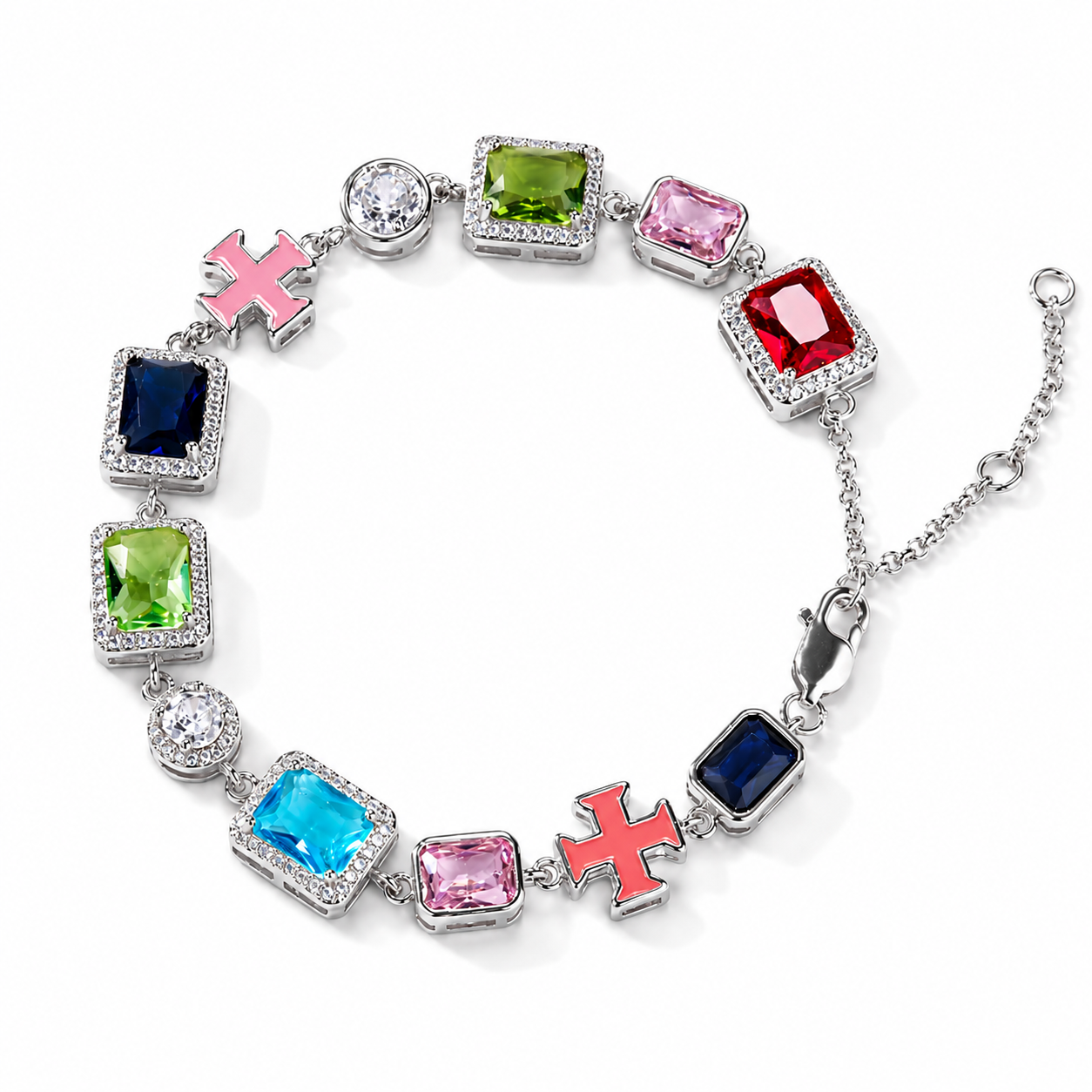 Cross My Heart Bracelet