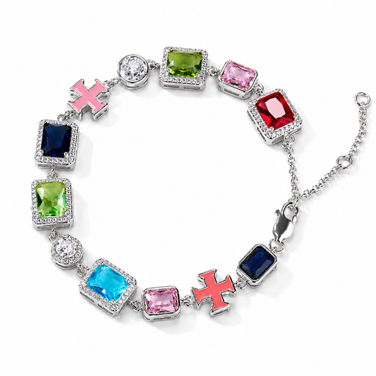 Cross My Heart Bracelet