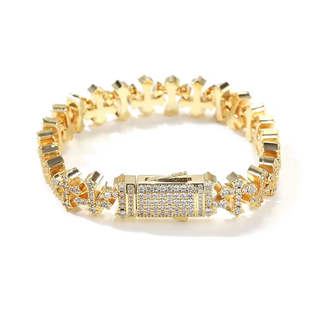 Crossed Up Bracelet