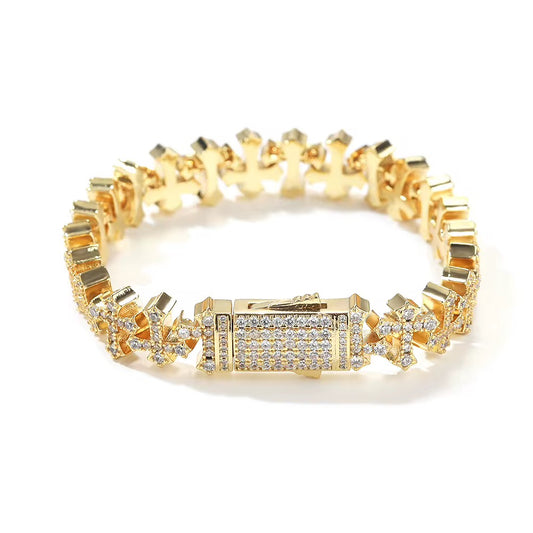 Crossed Up Bracelet