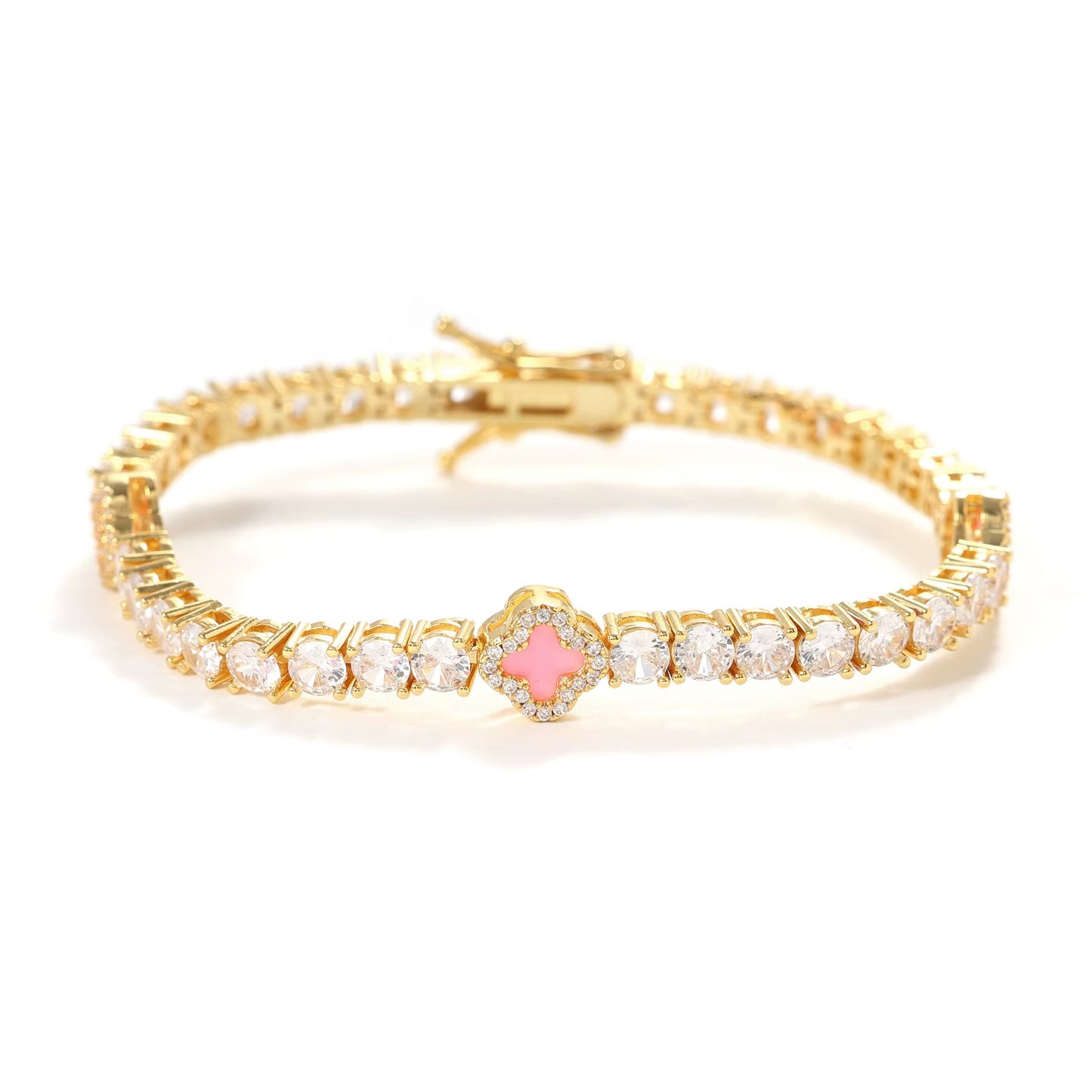 Lucky Girl Tennis Bracelet