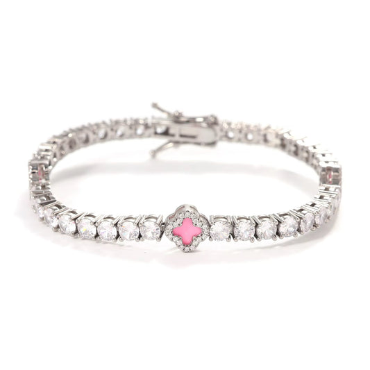 Lucky Girl Tennis Bracelet