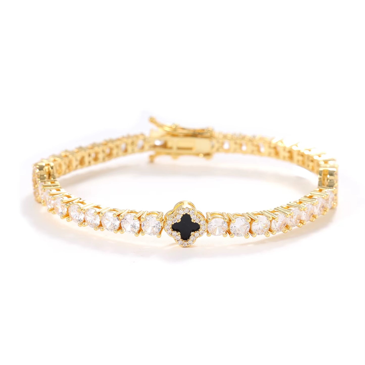 Lucky Girl Tennis Bracelet